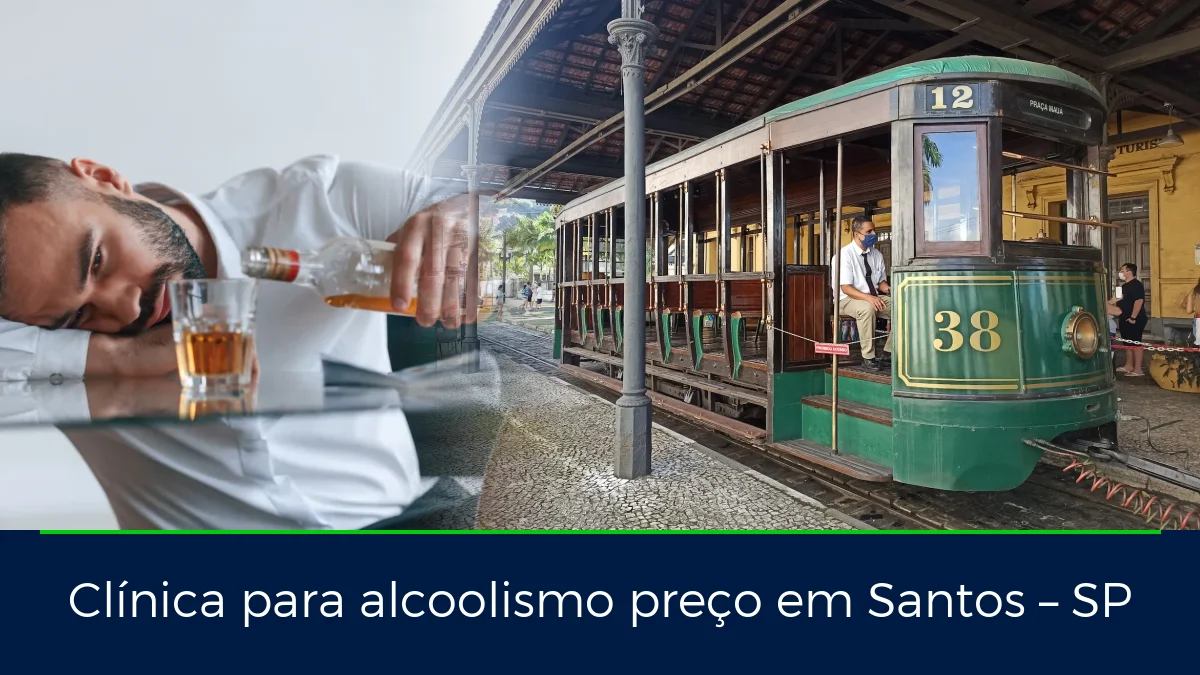Montagem da imagem do artigo com Bonde Turístico, em Santos – SP