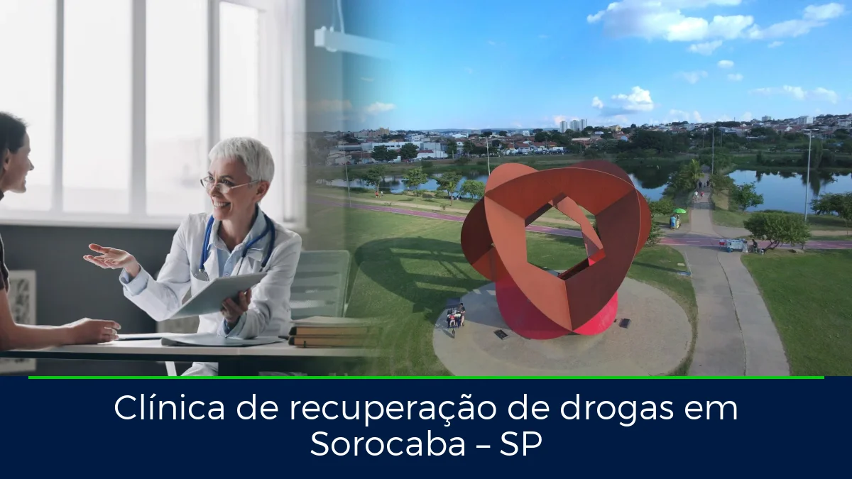 Montagem da imagem do artigo com Parque das Águas, em Sorocaba – SP