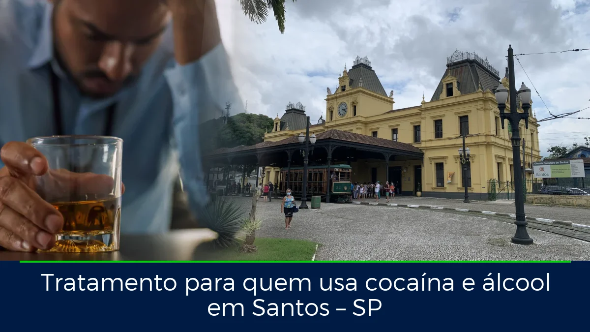Montagem da imagem do artigo com Santos, em Santos – SP