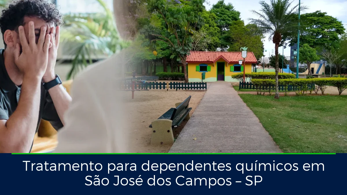 Montagem da imagem do artigo com Parque Santos Dumont, em São José dos Campos – SP