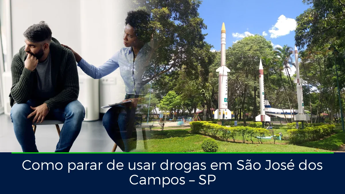Montagem da imagem do artigo com Parque Santos Dumont, em São José dos Campos – SP